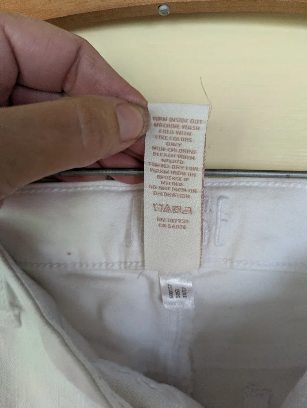 Justice White Stretch Cotton Blend Shorts Size 18 Plus